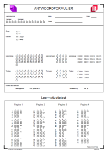 Drempeltest | Antwoordformulieren