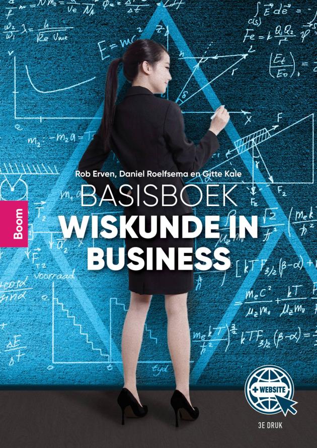 NIEUW | Basisboek wiskunde in business (3e druk)