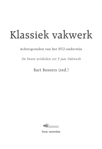 Klassiek vakwerk