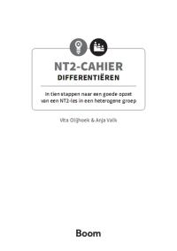 NT2-Cahier Differentiëren