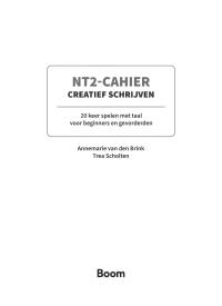 NT2-Cahier Creatief schrijven